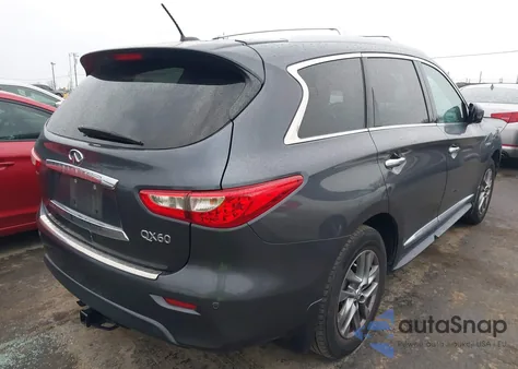 2014 Infiniti Qx60 Hybrid z USA, uszkodzony, nr VIN 5N1CL0MN8EC523360